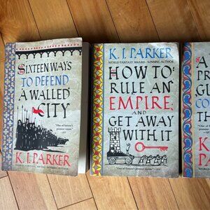 K.J Parker TRILOGUY BOOKS